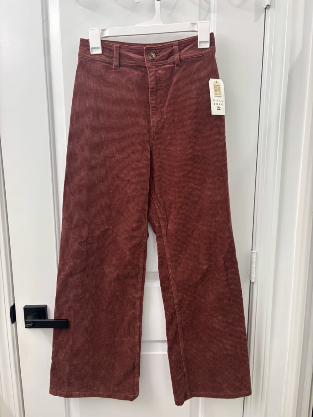 Billabong Free Fall Stretch Cotton Corduroy Pants NWT - Picture 2 of 9